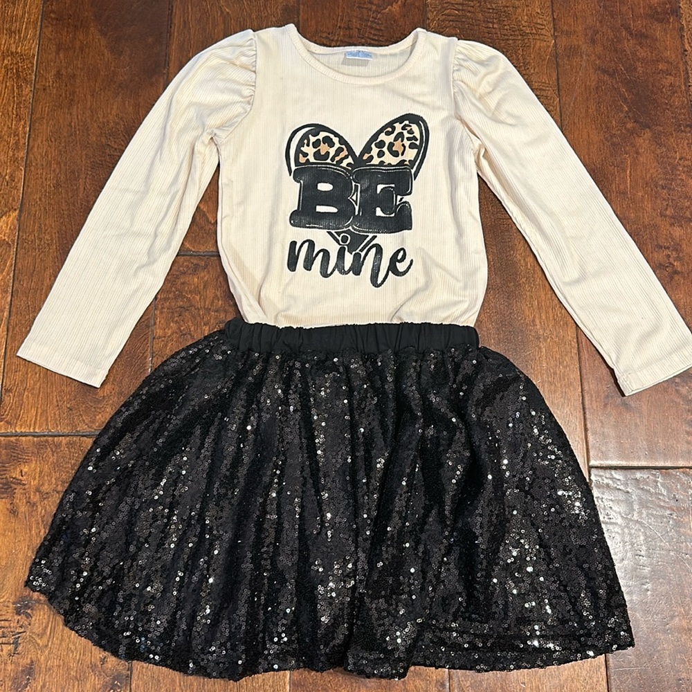 Sydney So Sweet Girls Valentine/Be Mine Matching Set